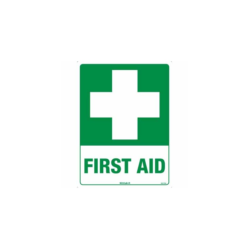 MaxSafe Global 600mm x 450mm Metal First Aid Sign - TIAS | Total ...