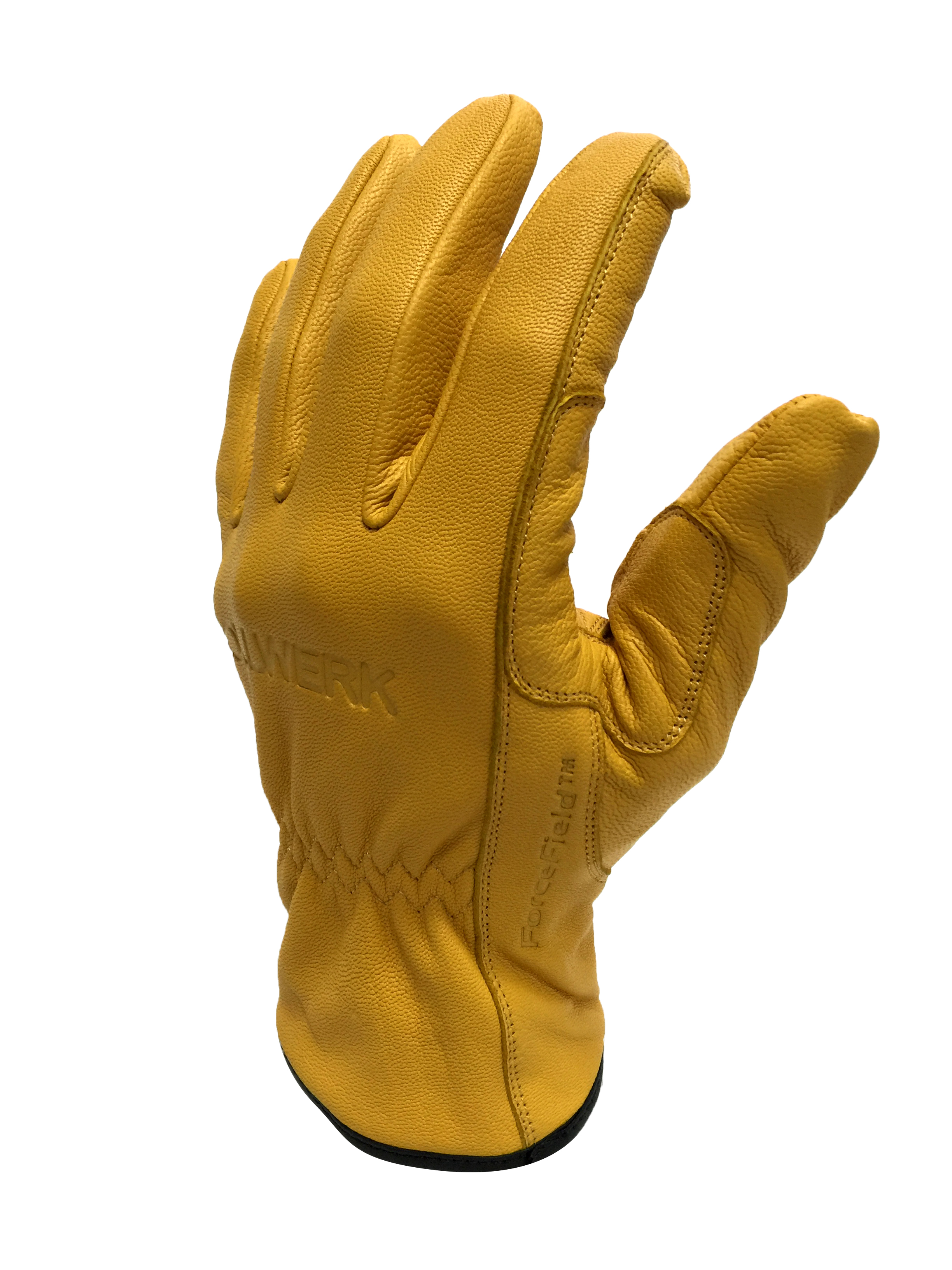 yellow rigger gloves