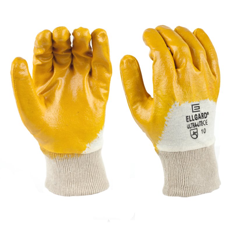 concrete rubber gloves