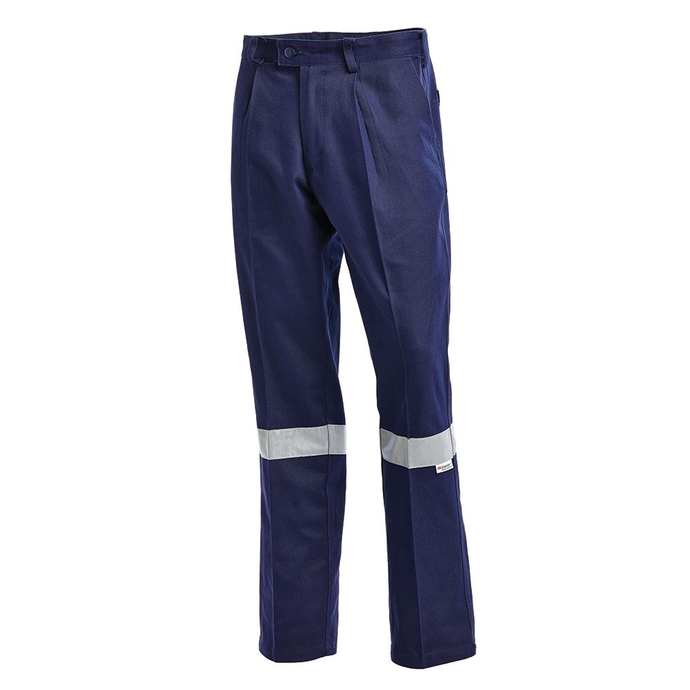Workit Cotton Drill Work Taped Pants - TIAS | Total Industrial & Safety