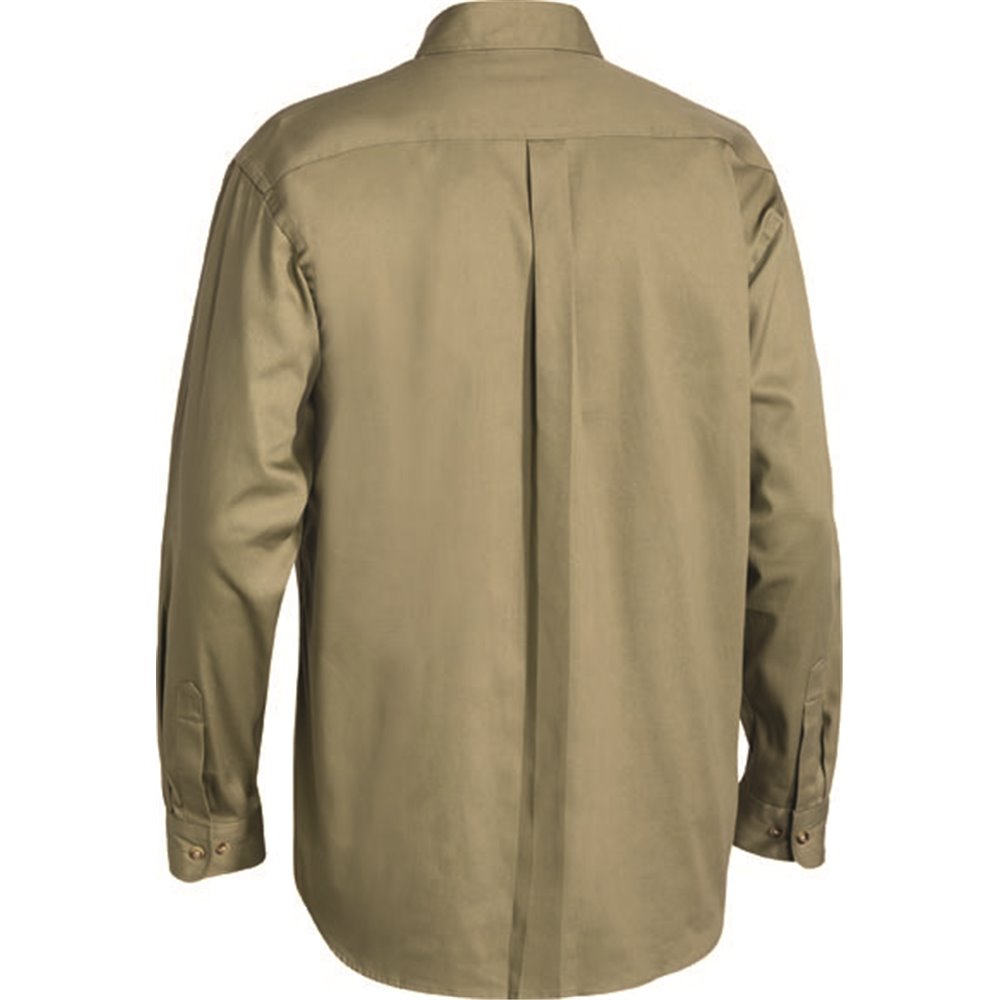 Bisley Original Cotton Drill Long Sleeve Shirt - TIAS | Total ...