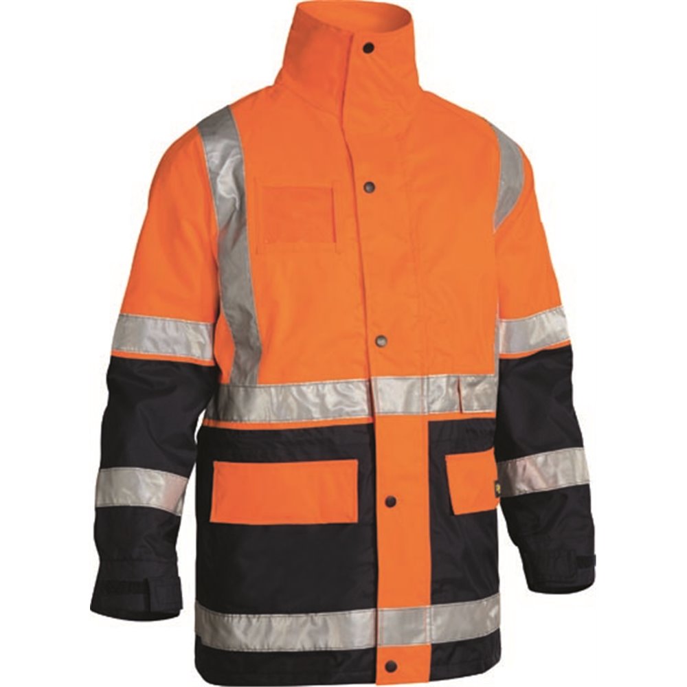 Bisley Two Tone Taped 5 in 1 Rain Jacket - TIAS | Total Industrial & Safety