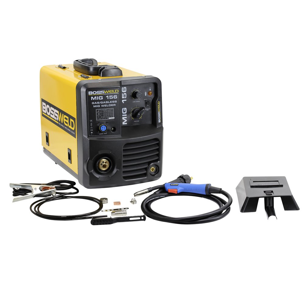 Bossweld MIG  156 140A Gas Gasless MIG Welding  Machine 