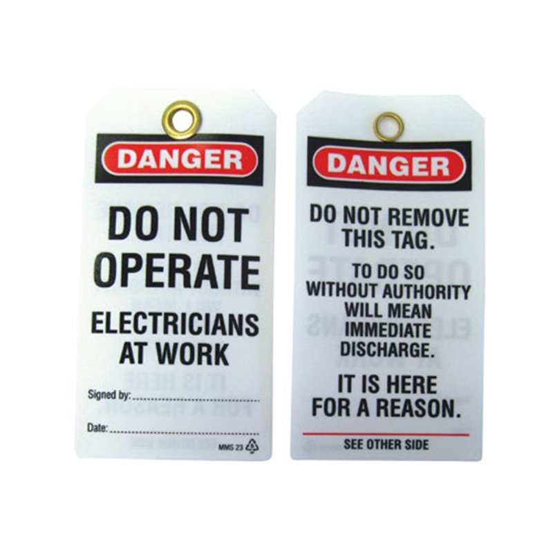 Do Not Operate Electricians At Work 5pk Tag - TIAS | Total ...